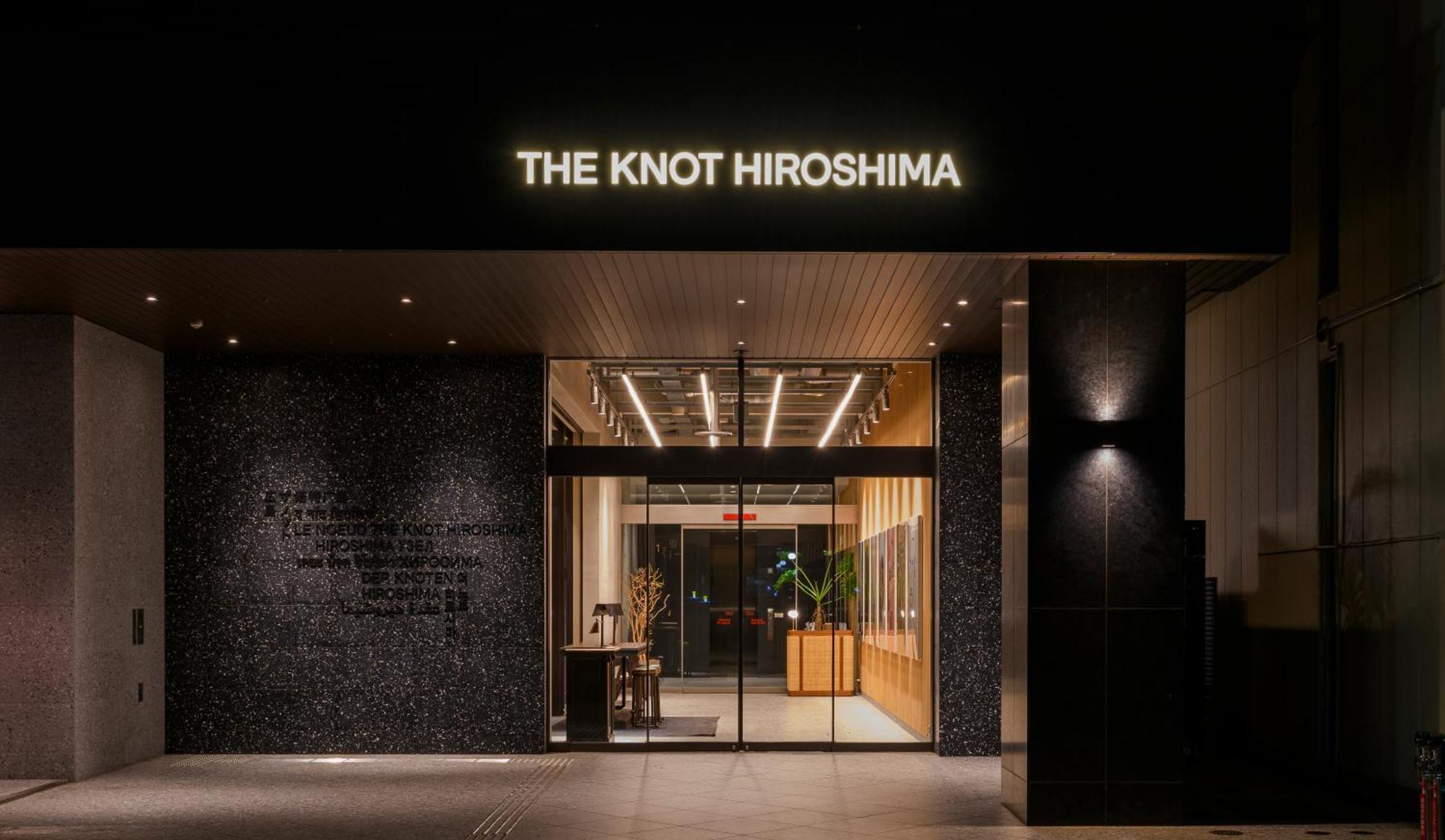 The Knot Hiroshima Hotel Exterior photo